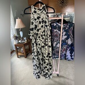 Lauren Conrad Runway Floral Sleeveless Dress